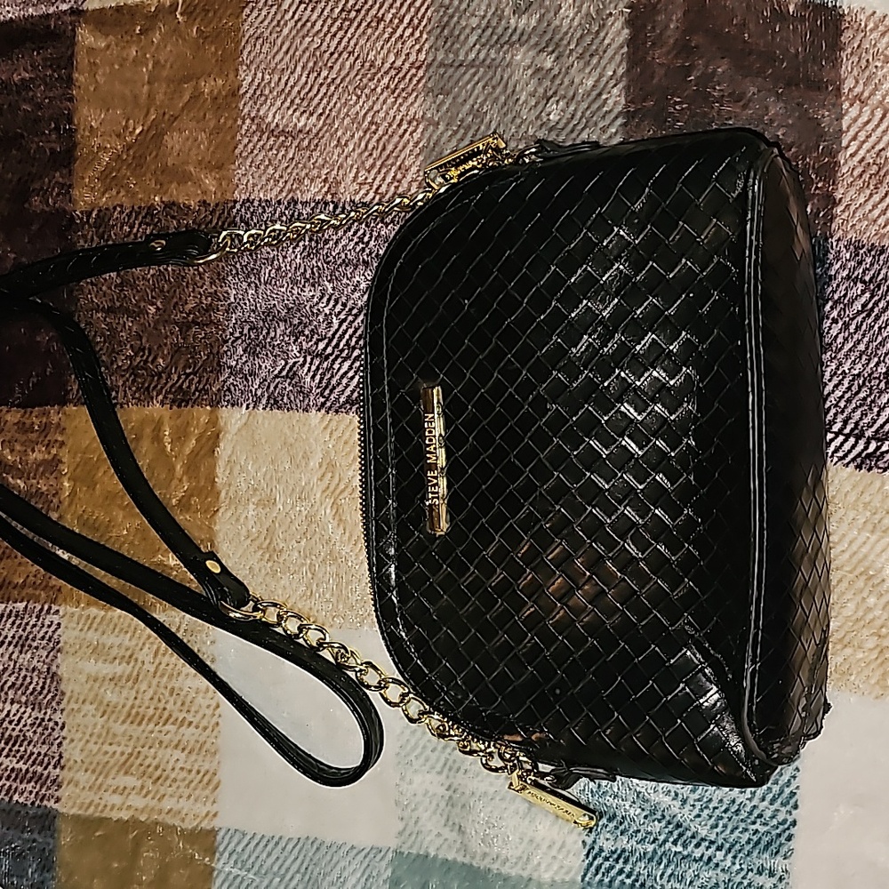 Steve Madden Maggie Woven Crossbody Bag